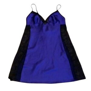 Victoria's Secret Purple and Black Chemise